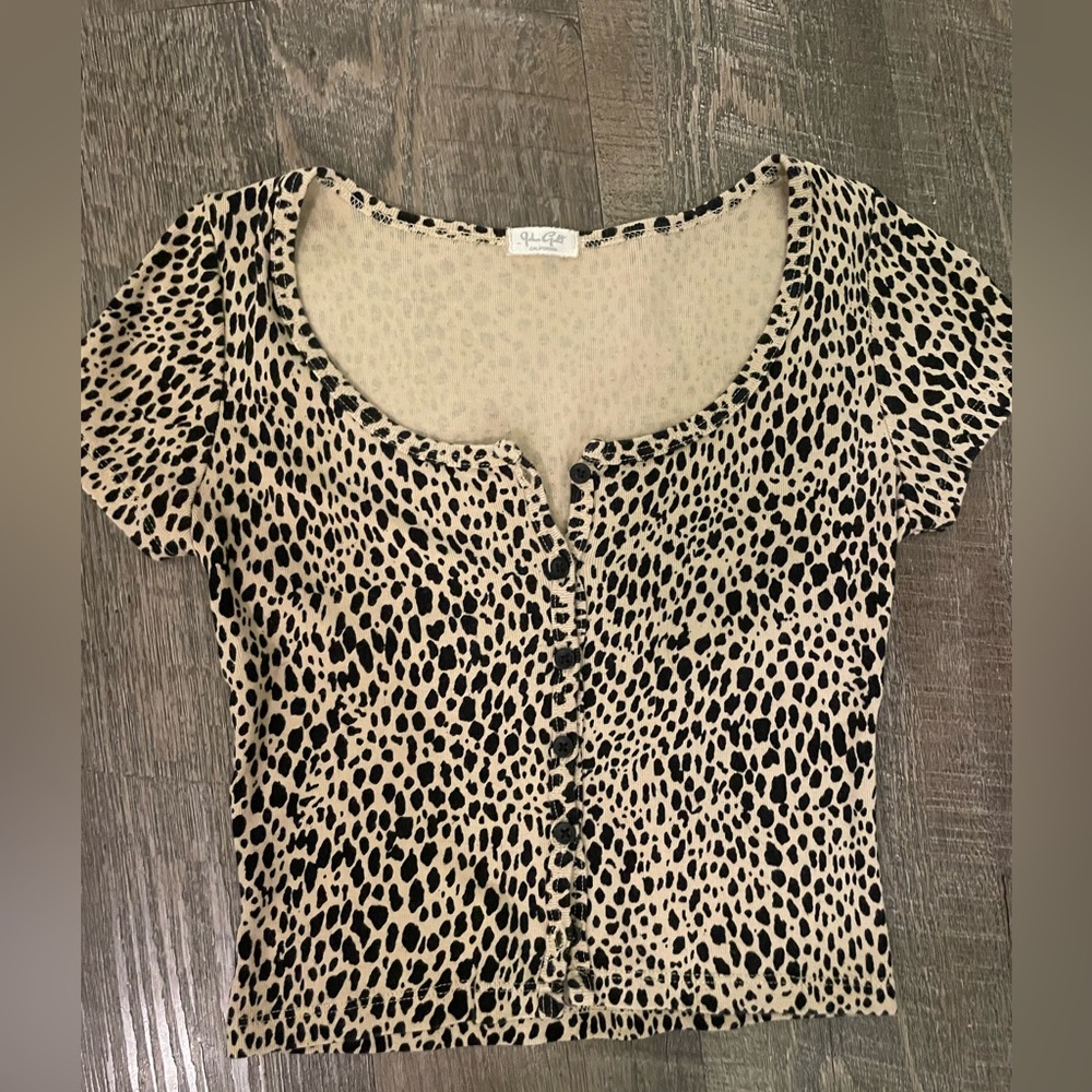 Brandy Melville button up top